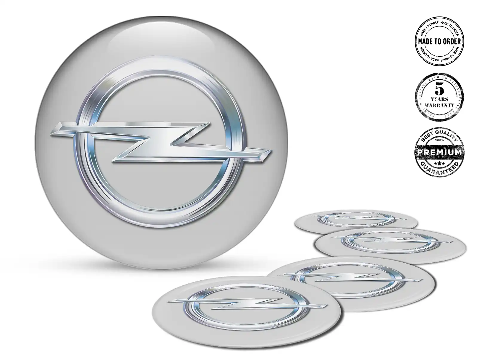 Opel Pegatina Silicona Edición Emblemas de Aro Custom